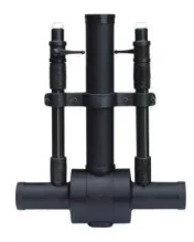 BALL VALVES WITH TWO PURGE OUTLIT